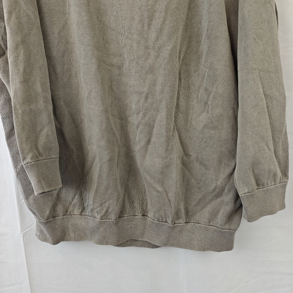 Barefoot Dreams Sunbleached Drape-Back Tunic Sweatshirt Grey Size Medium Women's - Picture 3 of 10